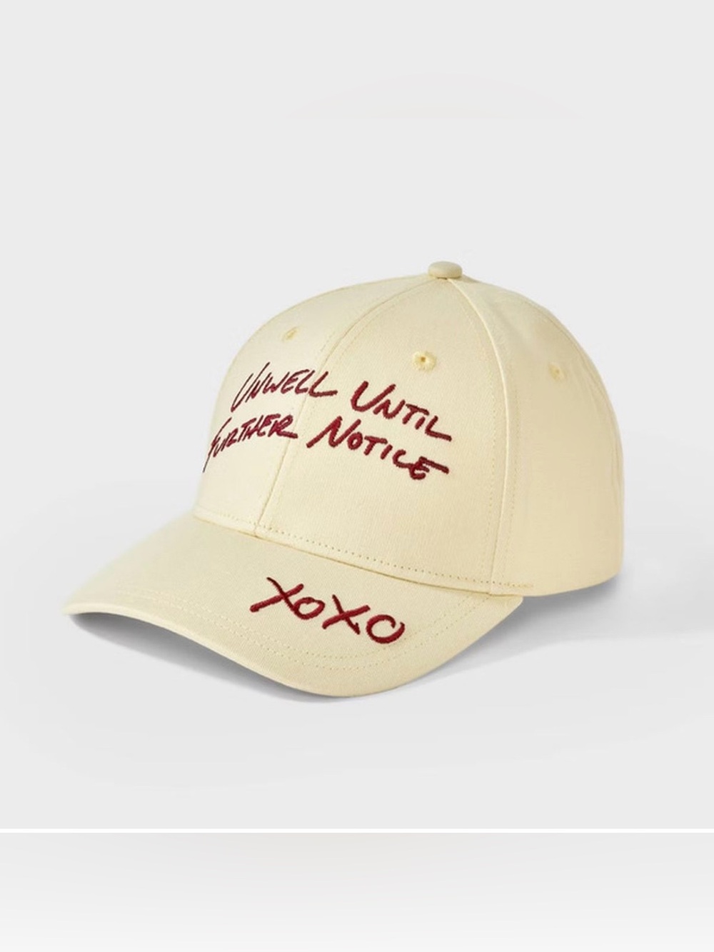 Unwell Baseball Hat - Yellow